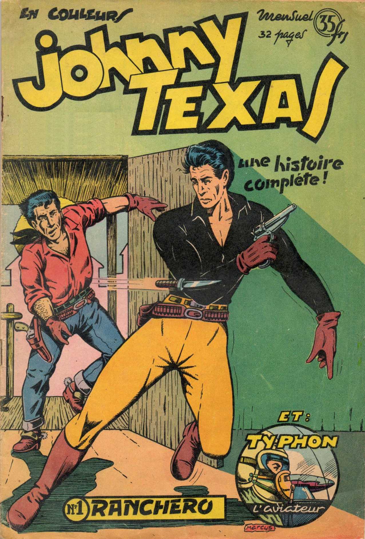 Une Couverture de la Série Johnny Texas